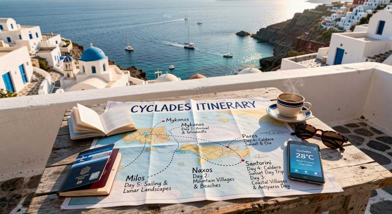 Cyclades Itinerary