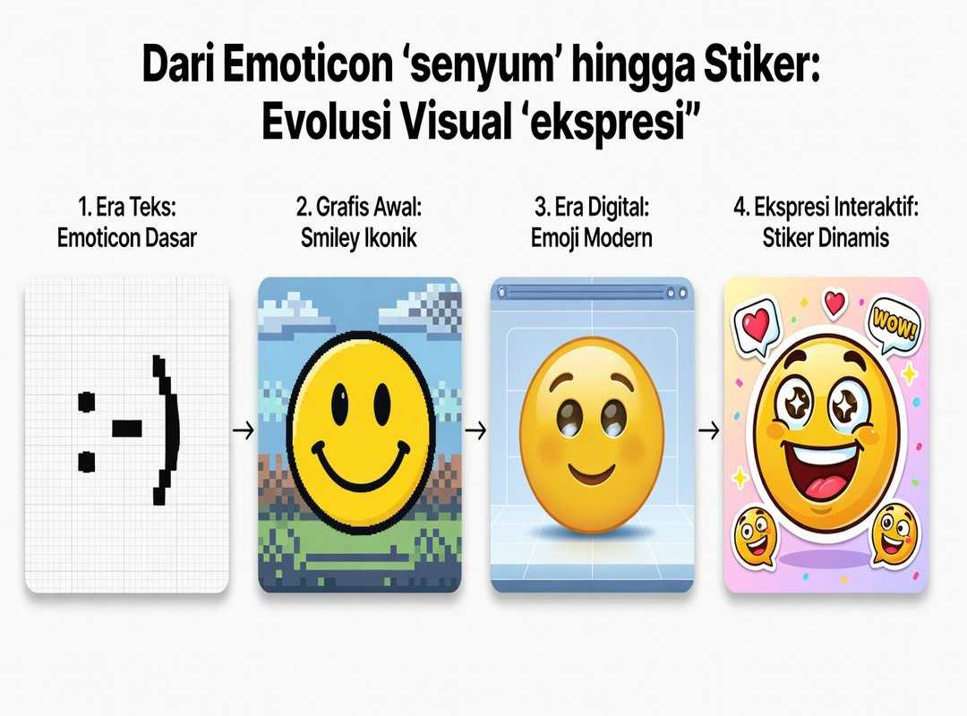 Dari Emoticon ':P' hingga Stiker: Evolusi Visual 'Wleee'
